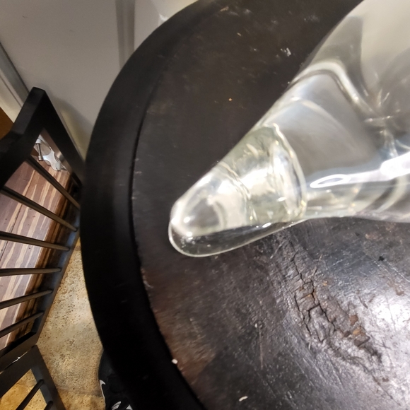 Murano V. Nason Hand Blown Glass Heavy Duck Decanter Signed - Picture 14 of 16